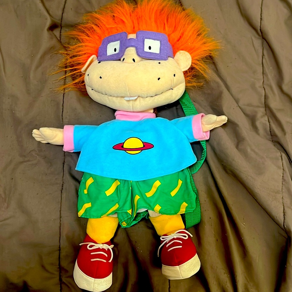 Cute Vintage Chuckie Finster From The Rugrats Backpack.